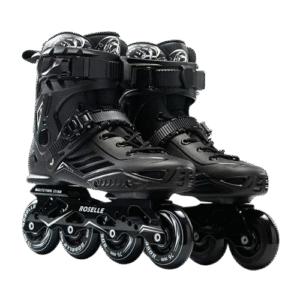 black freeskate inline roller skates